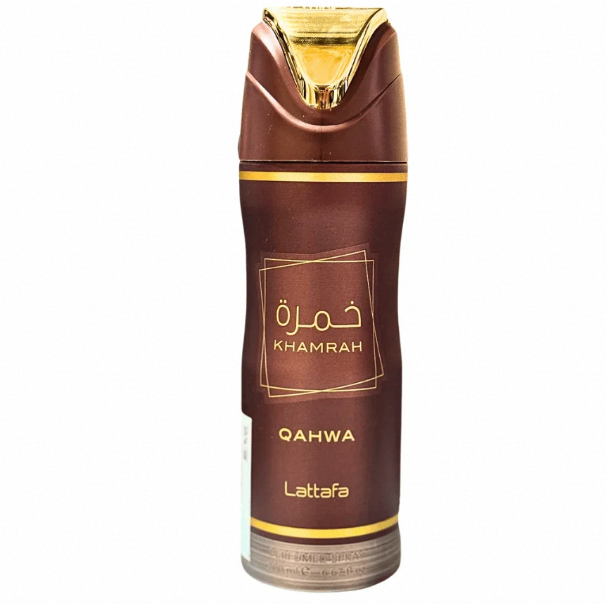 Lattafa Khamrah Qahwa Deodorant 200ml – For Men