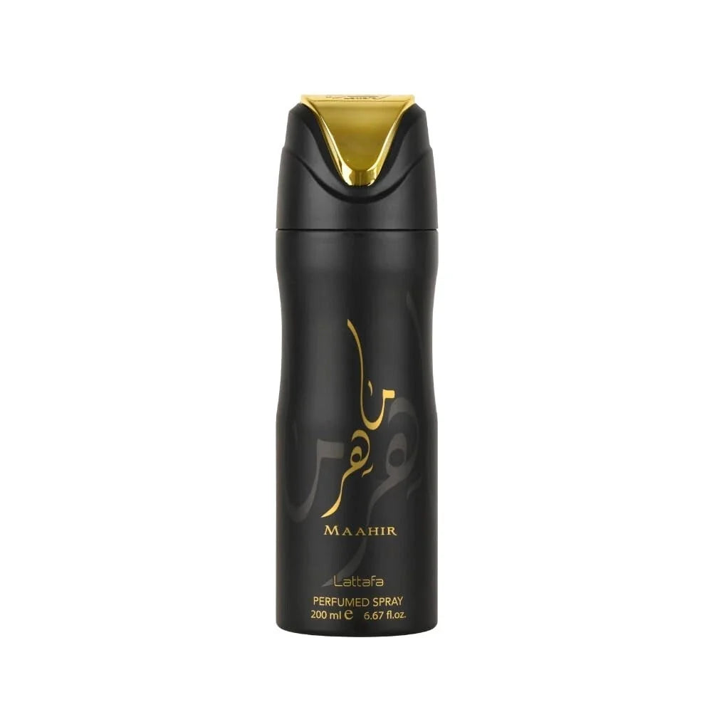 Lattafa Maahir Deodorant Spray 200ml – Unisex