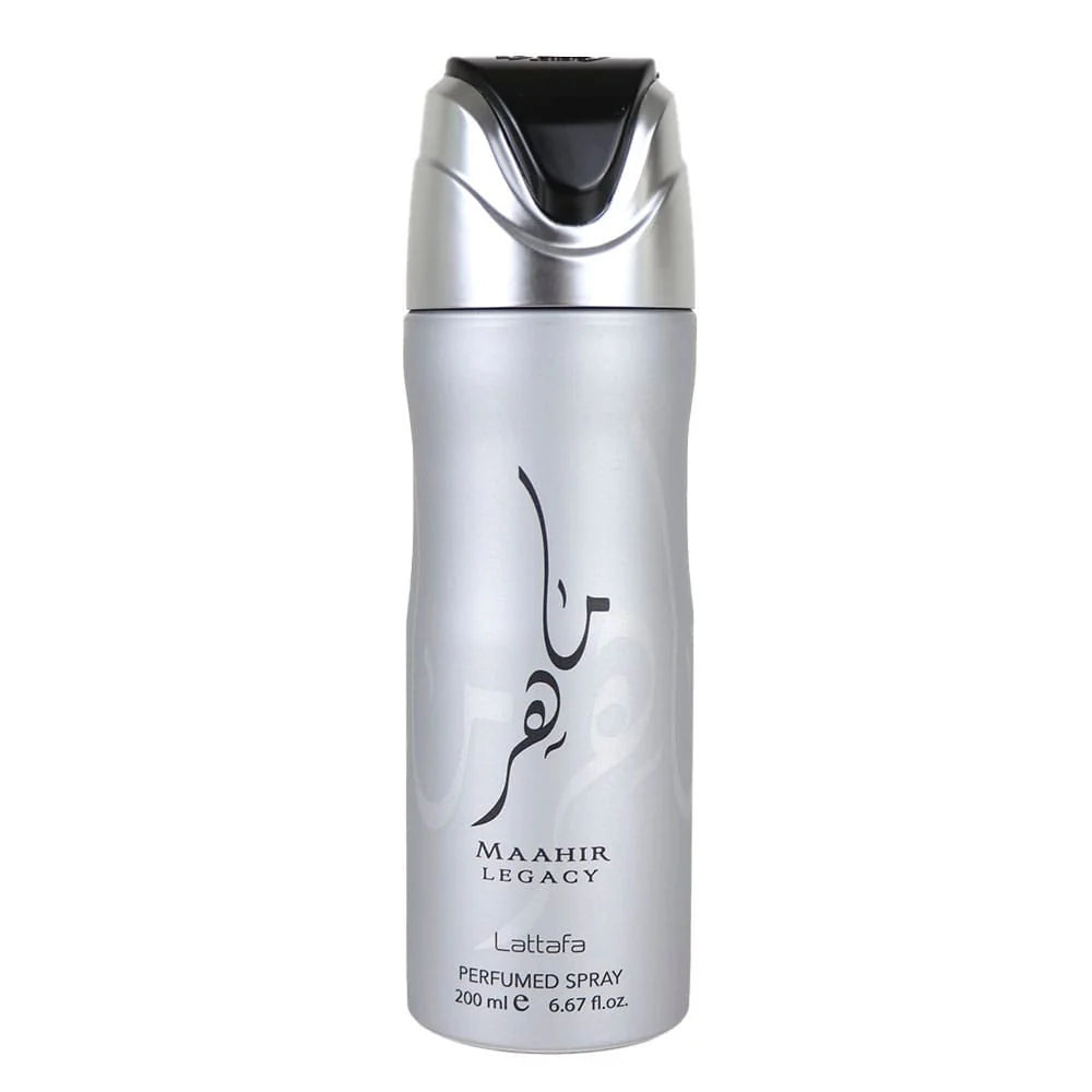 Lattafa Maahir Legacy Deodorant Spray 200ml – For Men