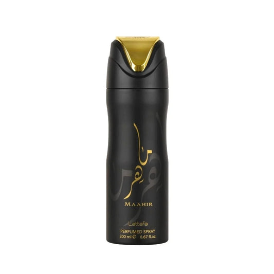 Lattafa Maahir Deodorant Spray 200ml – Unisex