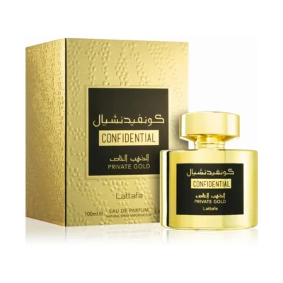 Lattafa Confidential Private Gold Edition Unisex Perfume 100ml